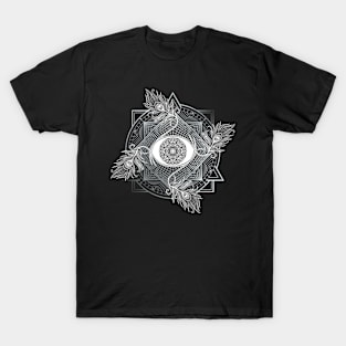 Divine Masculine Sacred Geometry Design T-Shirt